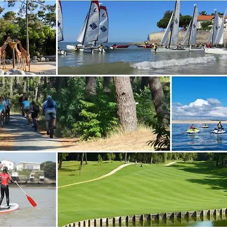 Holiday home Maison Des Pins - Jardin, Calme Et -