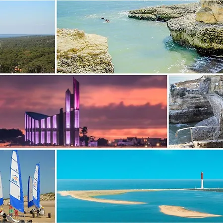 Maison Des Pins - Jardin, Calme Et - * サン・パレ・シュル・メール